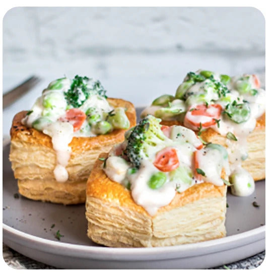 Vegetarian Vol-Au-Vents